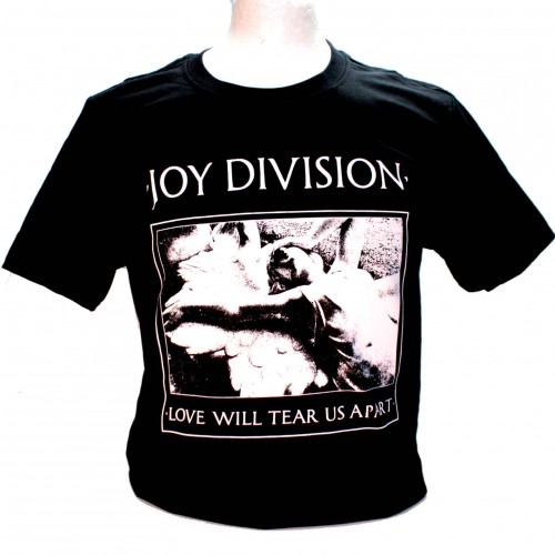 Joy Division Love will Tear us Apart Square Punk Rock Goth Band Tshirt